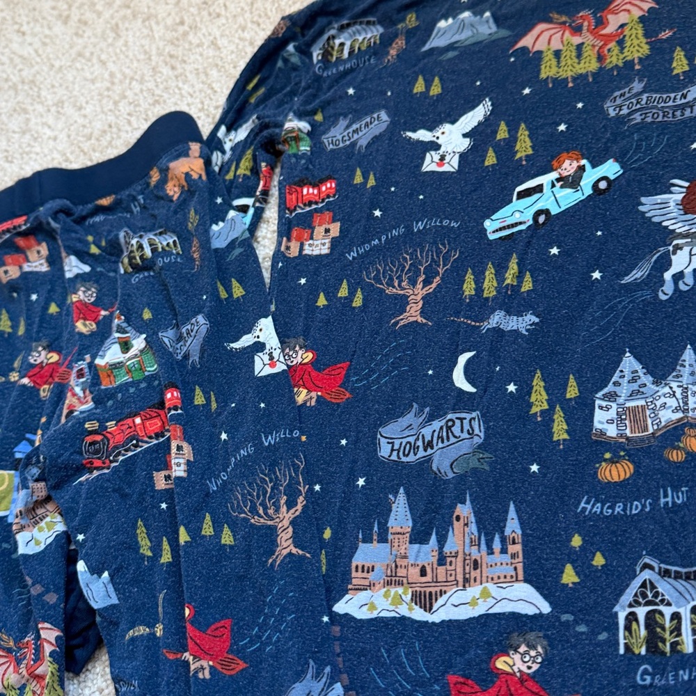 Little Sleepies Harry Potter™ Evening at Hogwarts™ Two-Piece Pajama Set - Picture 8 of 8
